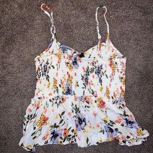 Floral Print Tank Top